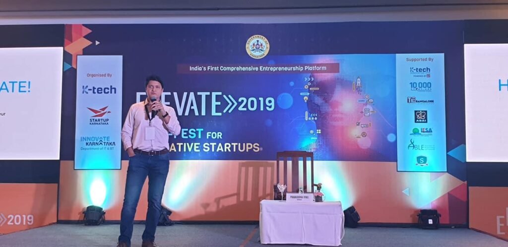 Speaker at Elevate 2019, Innovate Karnataka event