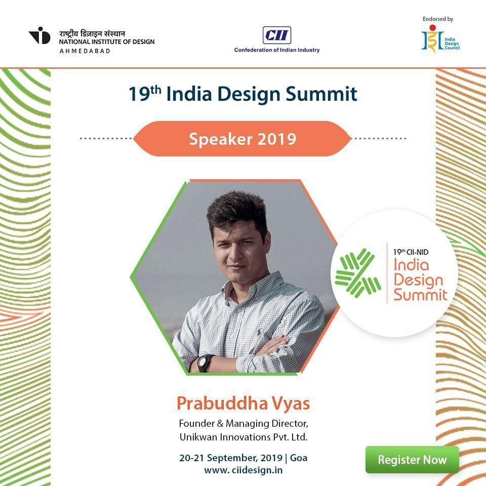 Speaker at 19th India Design Summit